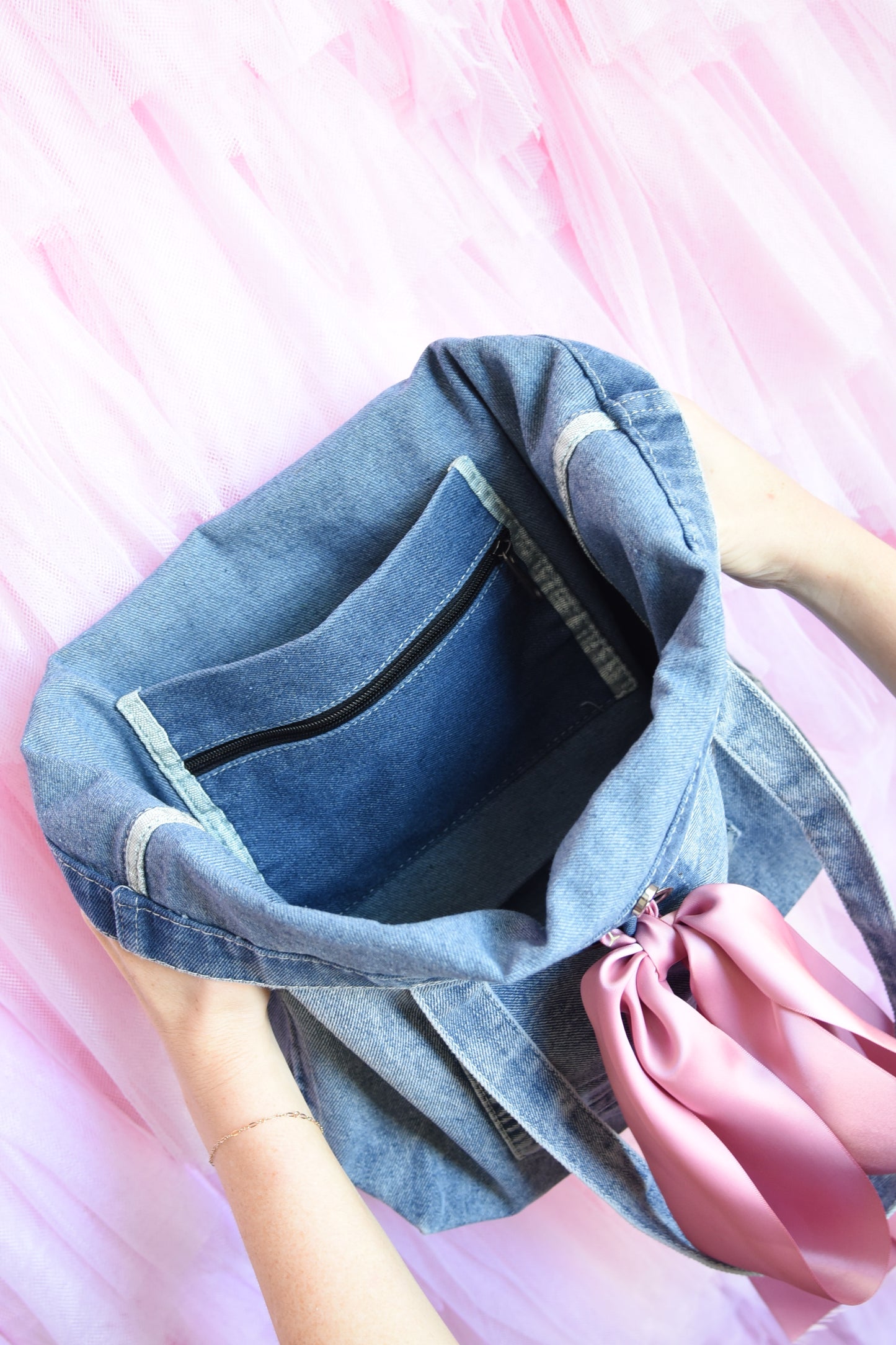 Dianna Denim Bag