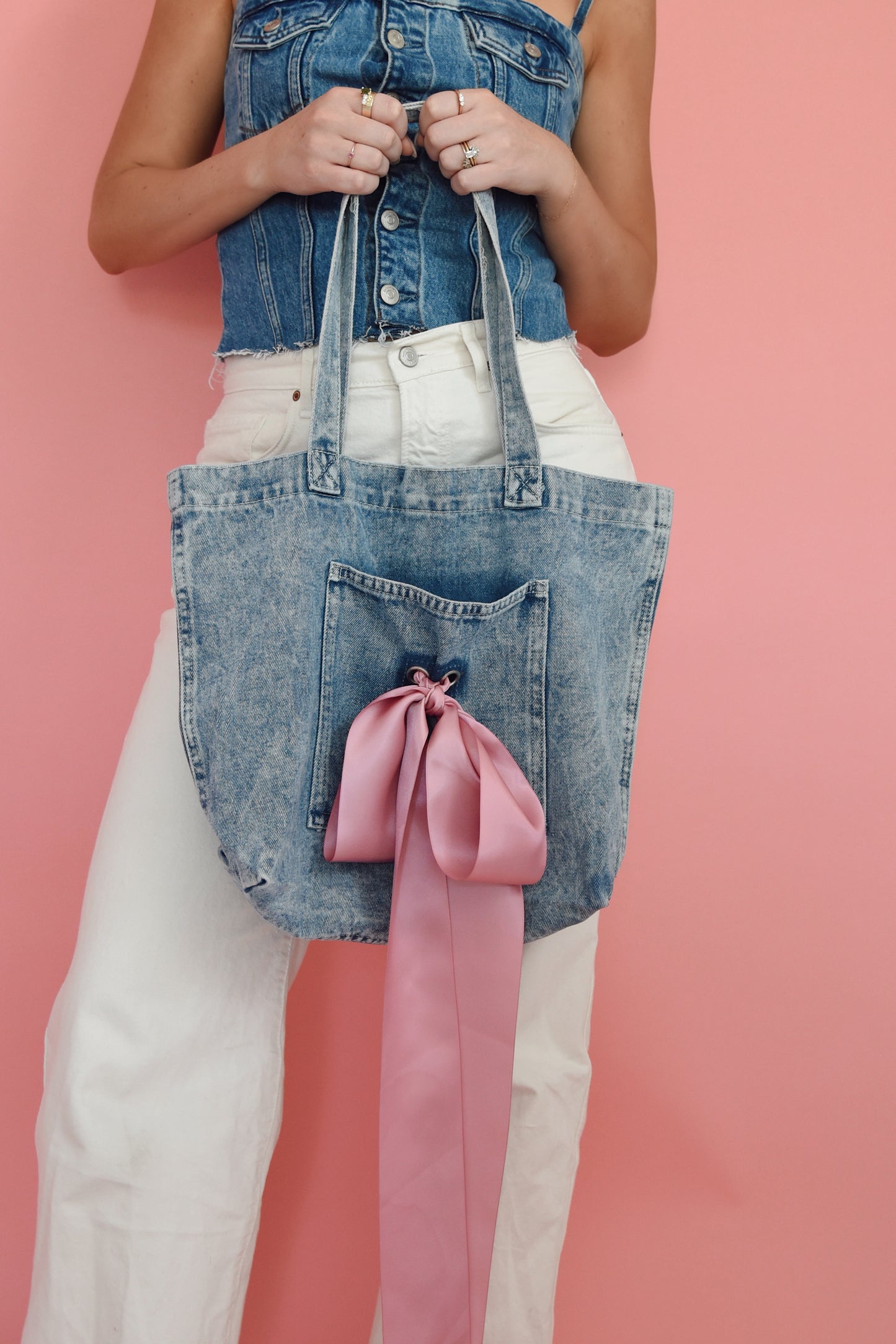 Dianna Denim Bag